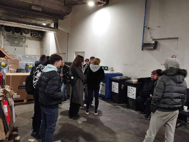 Látogatás a MOM Park hulladéktömörítőnél