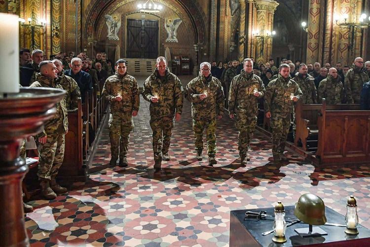 Januári megemlékezések – kadétjaink méltó helytállása