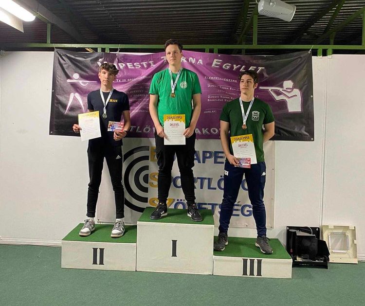 Diákolimpia- Sportlövő-Kiss-Vámosi Ádám