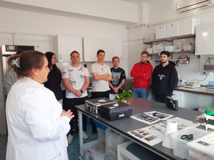 Látogatás a Talajtani Intézetben